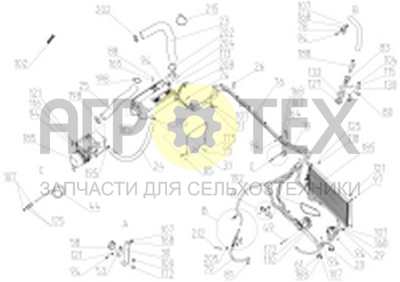 Чертеж Установка климатической системы (161.76.00.000-01)